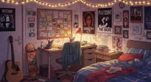 Personalized teen bedroom