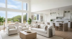 Light furniture open space