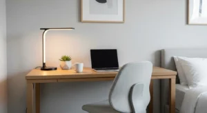 Desk aesthetic setup