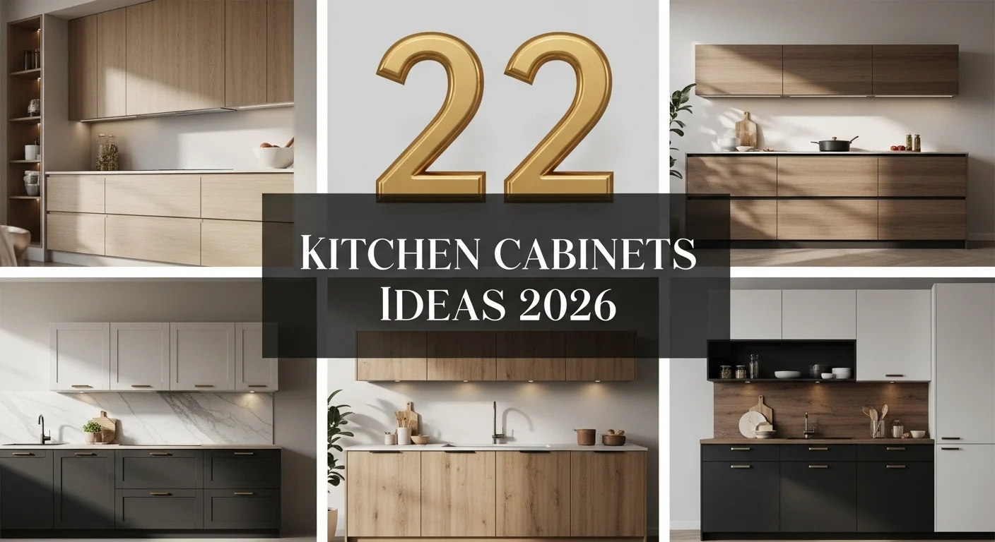 Kitchen cabinets ideas 2026 with modern stylish cabinet designs and neutral tones