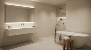 Minimalist bathroom design trend
