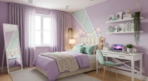 Color theme teen room