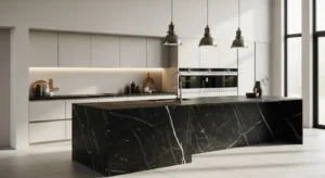 Statement kitchen island design