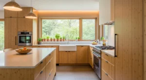 Sustainable kitchen materials design