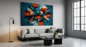 Abstract wall art