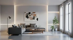 Wall lighting living room